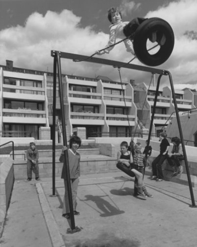 Children at play: an early image of the Whittington Estate