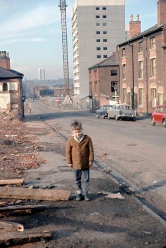 Great Russell Street (now gone), Newtown, 1967. From the Phyllis Nicklin collection.