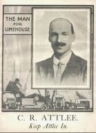 Attlee's 1923 general election leaflet