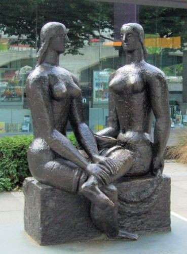 Frank Dobson, London Pride, commissioned for the Festival of Britain 1951 and still on the South Bank
