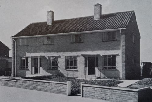 Homes in the Heartsease Estate, 1956