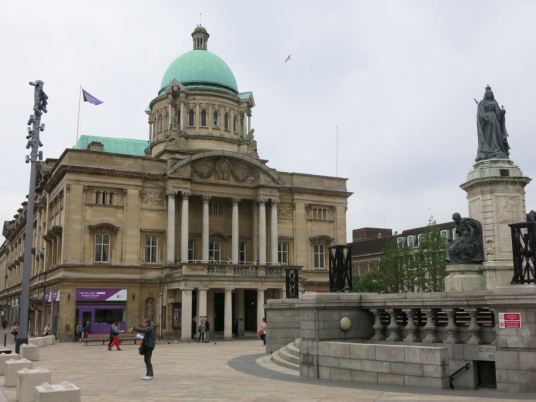 City Hall and Queen Victoria Square SN