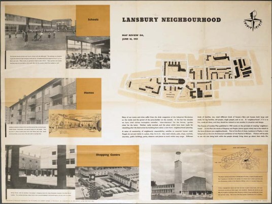 Lansbury Neighbourhood map 1951