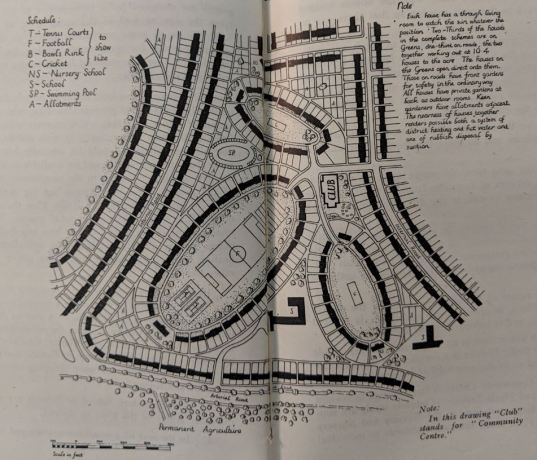 Details of Three Greens and Adjacent Toads, Reilly Plan