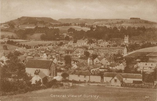 gloucestershire, dursley market town, old photo