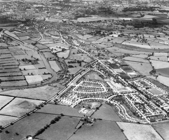eaw017470 The Ditherington and Harlescott areas, Shrewsbury, 1948